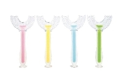 Spazzolino con ventosa in silicone