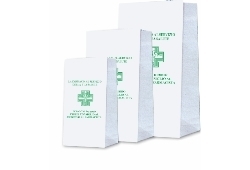 Art. EGO007 Sacchetto di carta F.to 10+9x20 -  Kraft 30 gr. , ct 10kg.