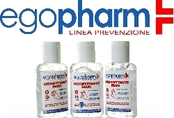 Art. EGO900 - Gel disinfettante Mani attivo contro batteri e virus 80ml