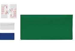 Artr. FS602J, Portadocumenti con 2 tasche interne. Materiale: PVC.