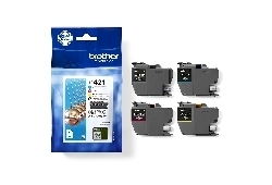 Brother LC421 MultiPack 4 pezzi Originale per DCP-J1050