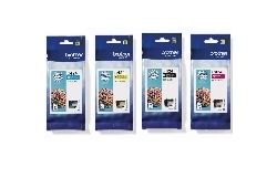 Brother LC424 Ciano Originale per DCP-J1200