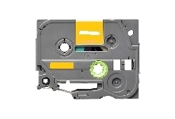 Label color White-Satin Gold 12mmX5m for Brother P-Touch