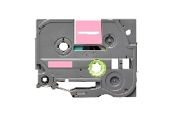 Label color White-Pink 12mmX5m for Brother P-Touch