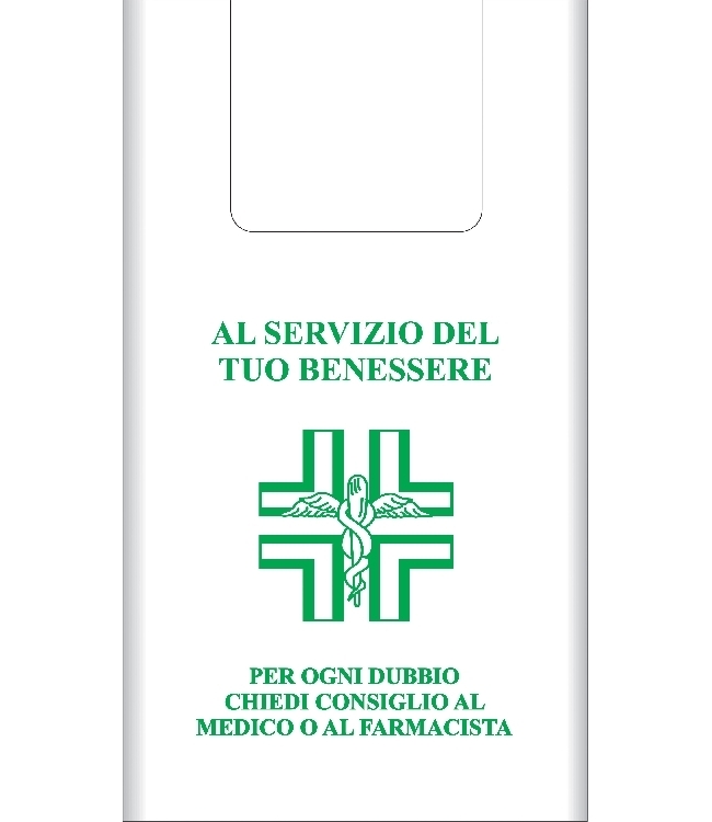 Art. BIEGO035X Shoppers F.to 30x60 biodegradabile e compostabile  Manico a canottiera, ct 5kg.