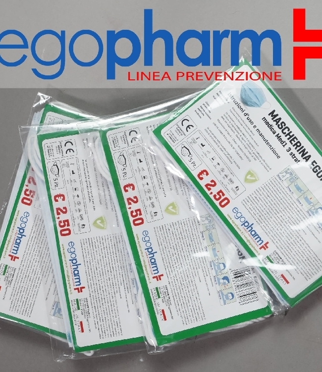 Art. EGO707 Mascherine Chirurgiche Med 1