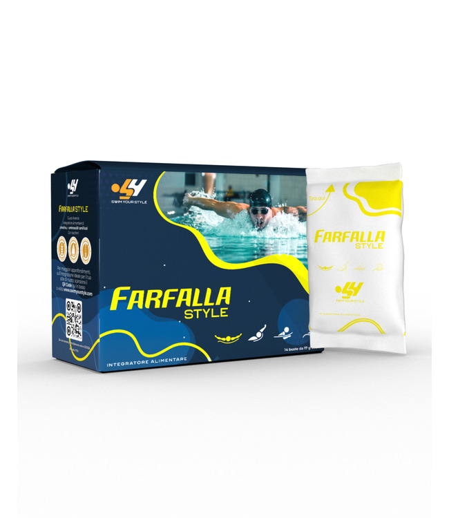 Integratore per lo sport Swim your style Farfalla Style 14 bust