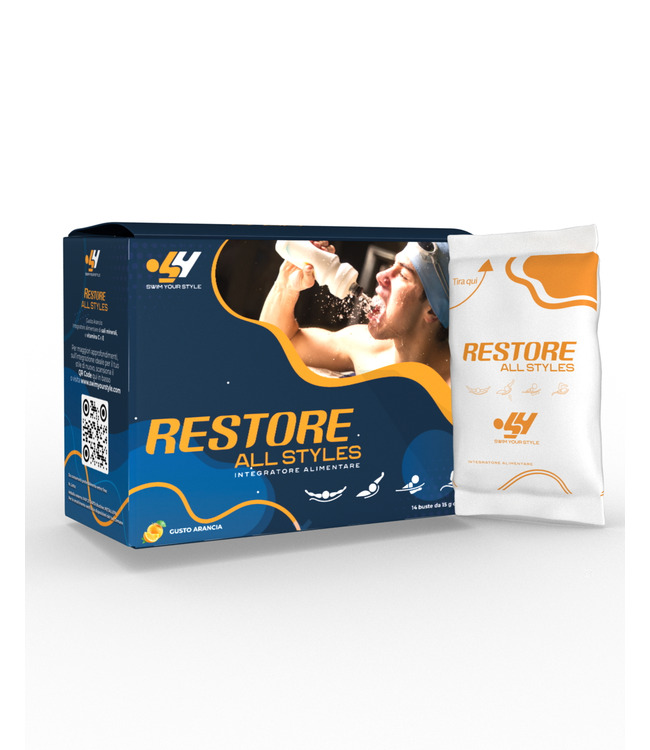 Integratore per lo sport Swim your style Restore all Styles 14 bust
