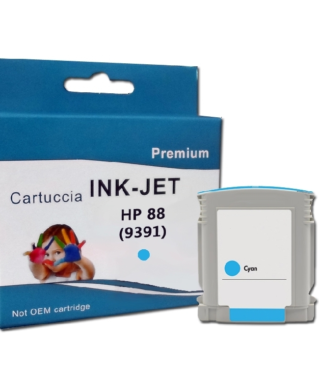 Hp no. 88 (9391) Ciano Cartuccia Compatibile