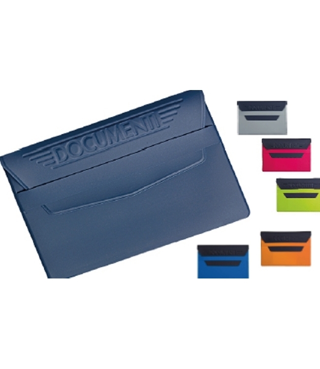 Art. FS102N, Portadocumenti / Marcatura a secco. Materiale: TAM.