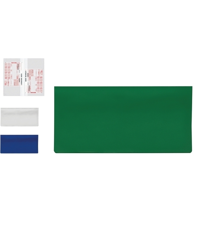 Artr. FS602J, Portadocumenti con 2 tasche interne. Materiale: PVC.