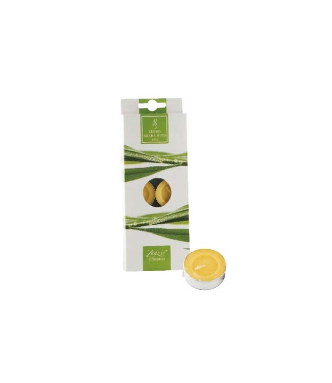 Art. FSZTL10MU, Confezione di candele alla citronella in box da 10 Pz.