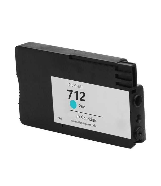 Hp 712 Ciano Cartuccia Compatibile per T230,250,630,650